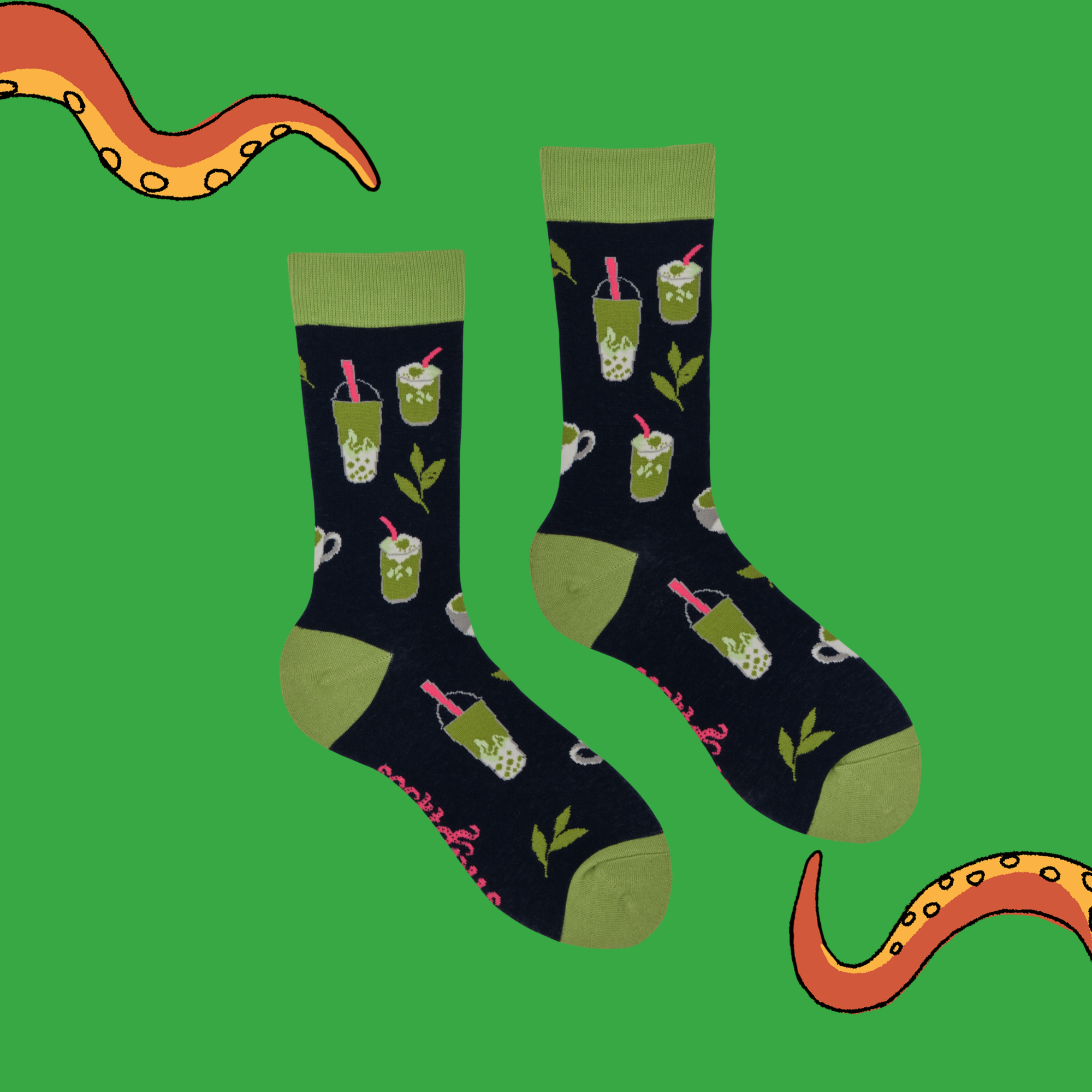 Matcha Socks - Matcha Made in Heaven