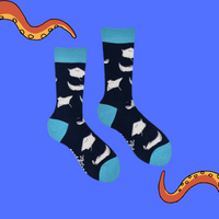 Sting Rays Bamboo Socks