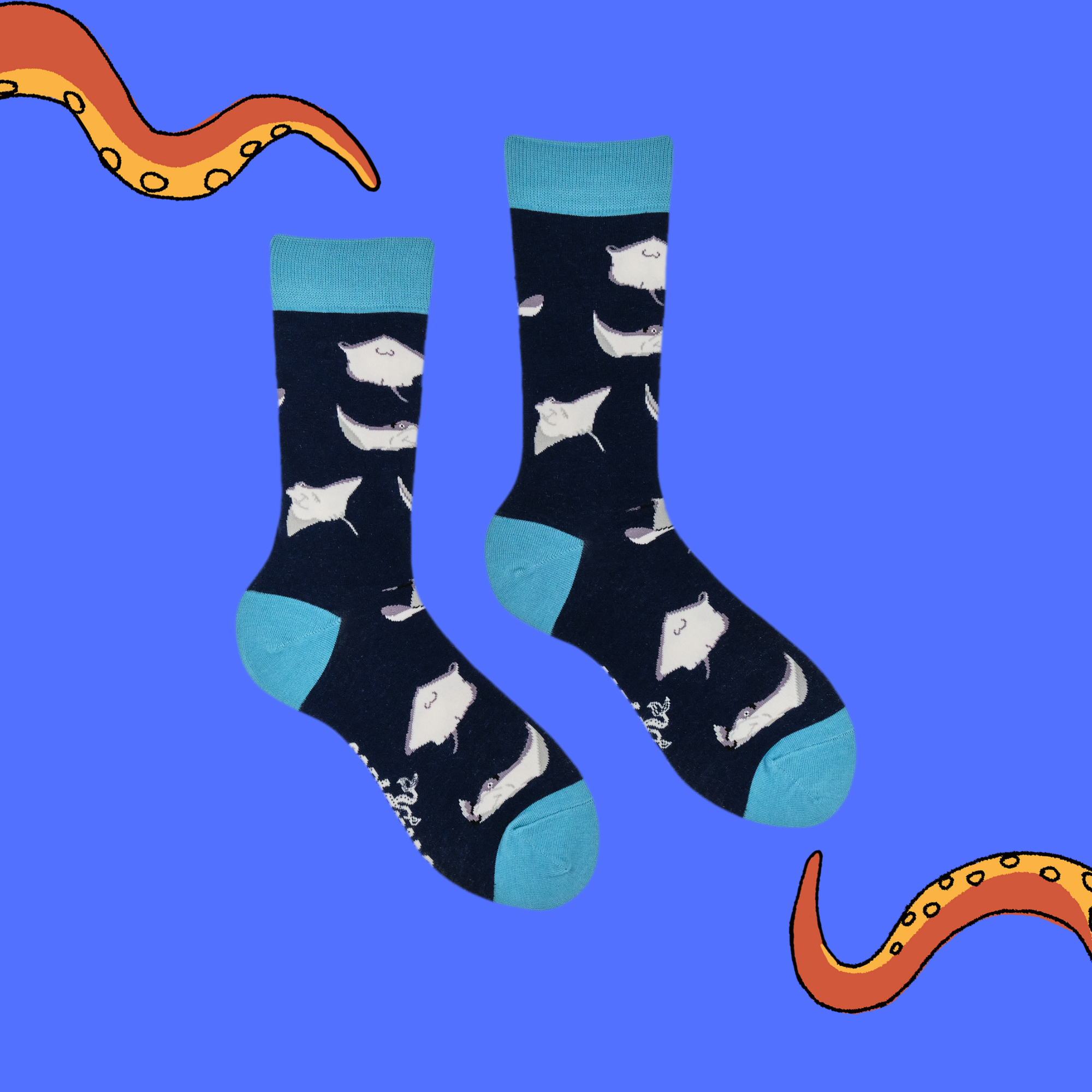 Sting Rays Bamboo Socks