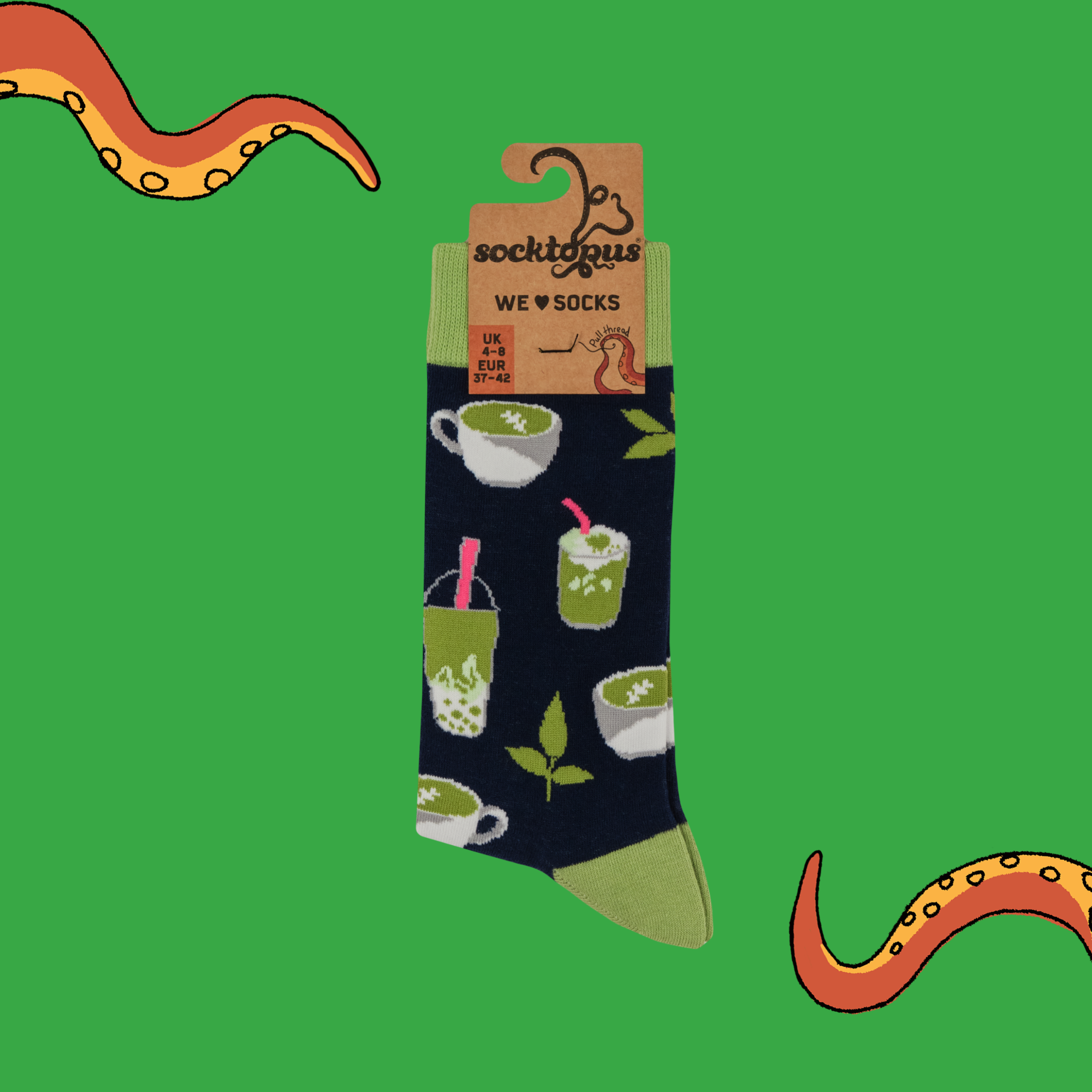 Matcha Socks - Matcha Made in Heaven
