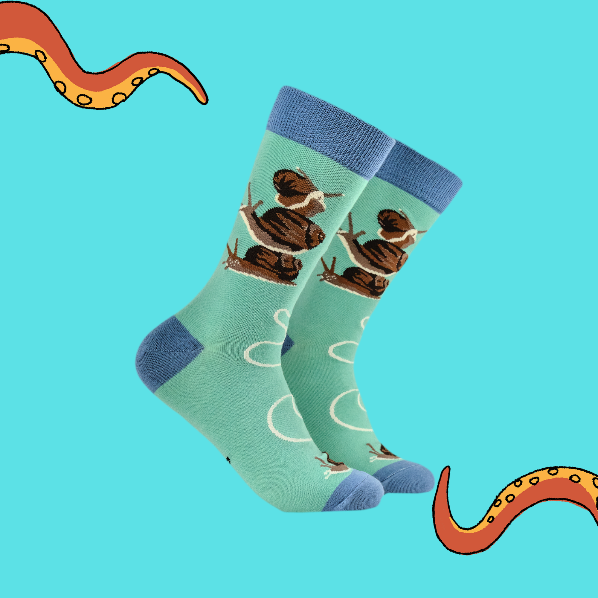 Snails Bamboo Socks