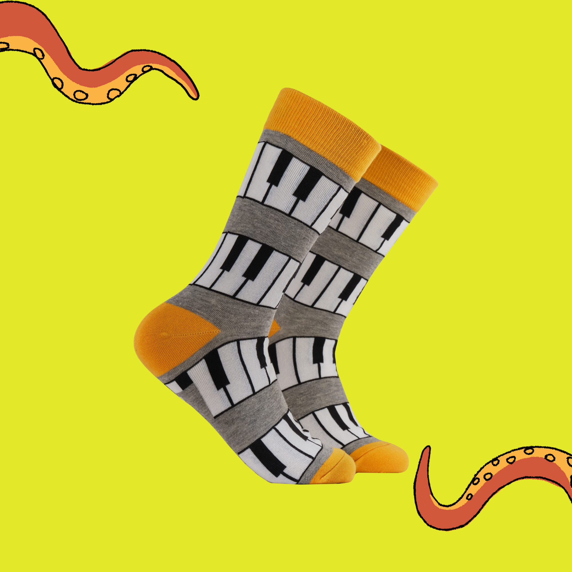 Piano Socks - Head, Shoulders, Keys & Toes