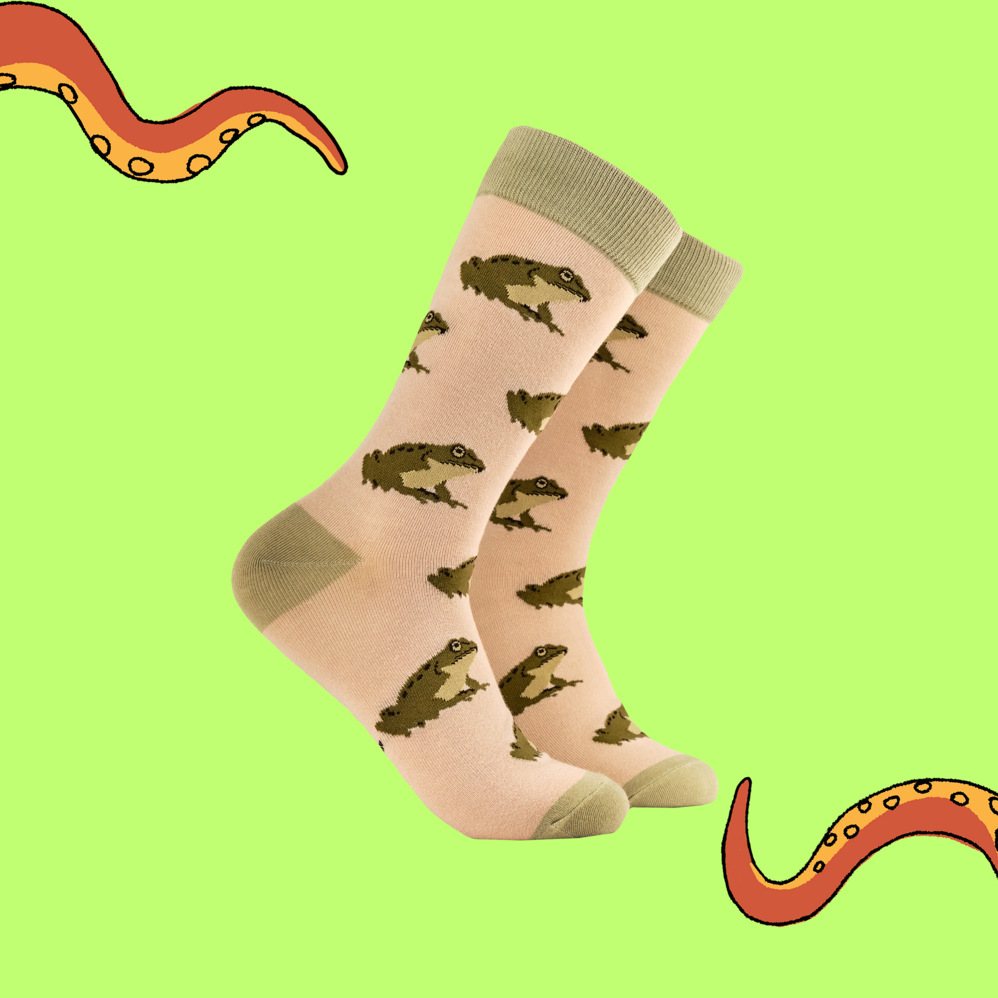 Frogs Bamboo Socks