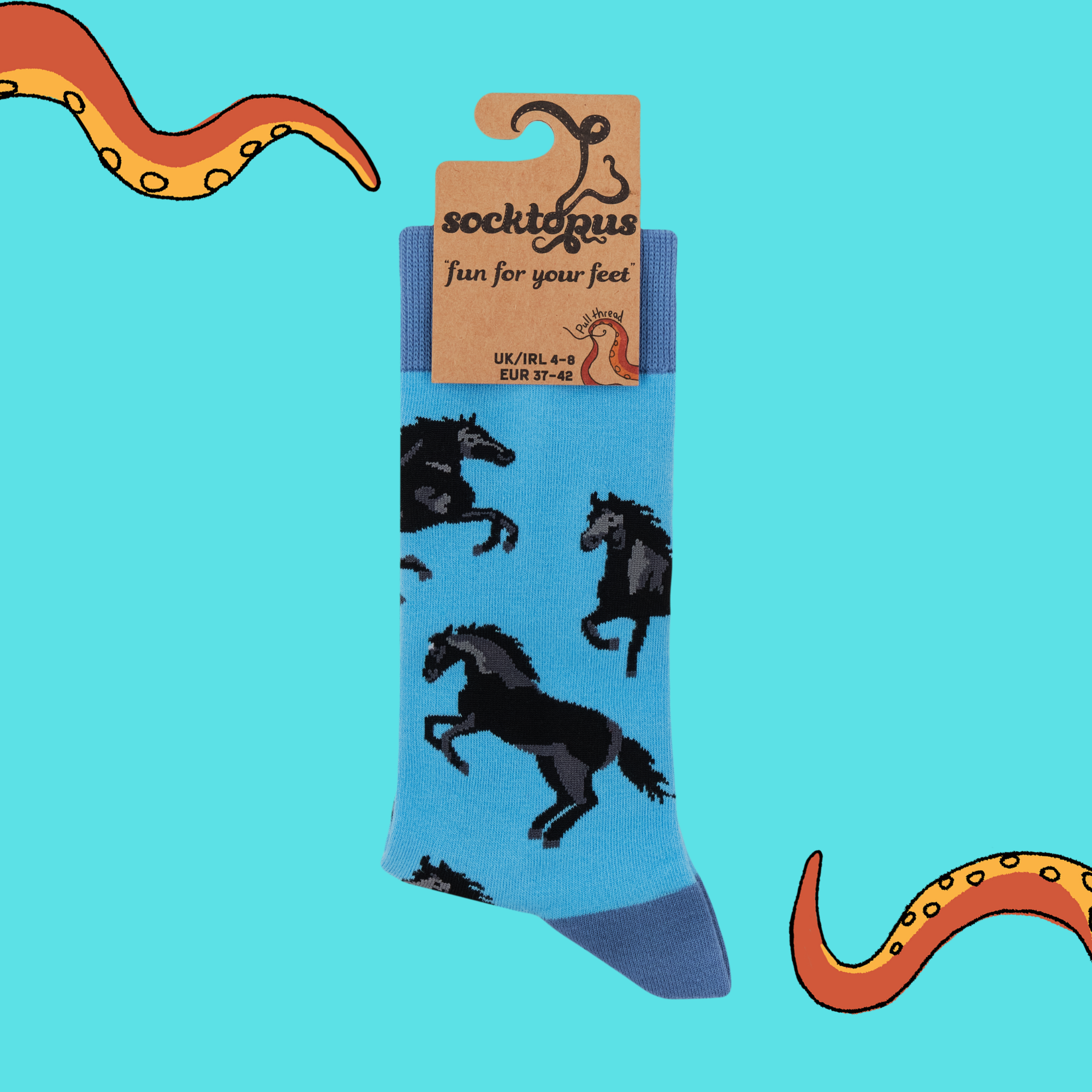 Black Stallion Socks