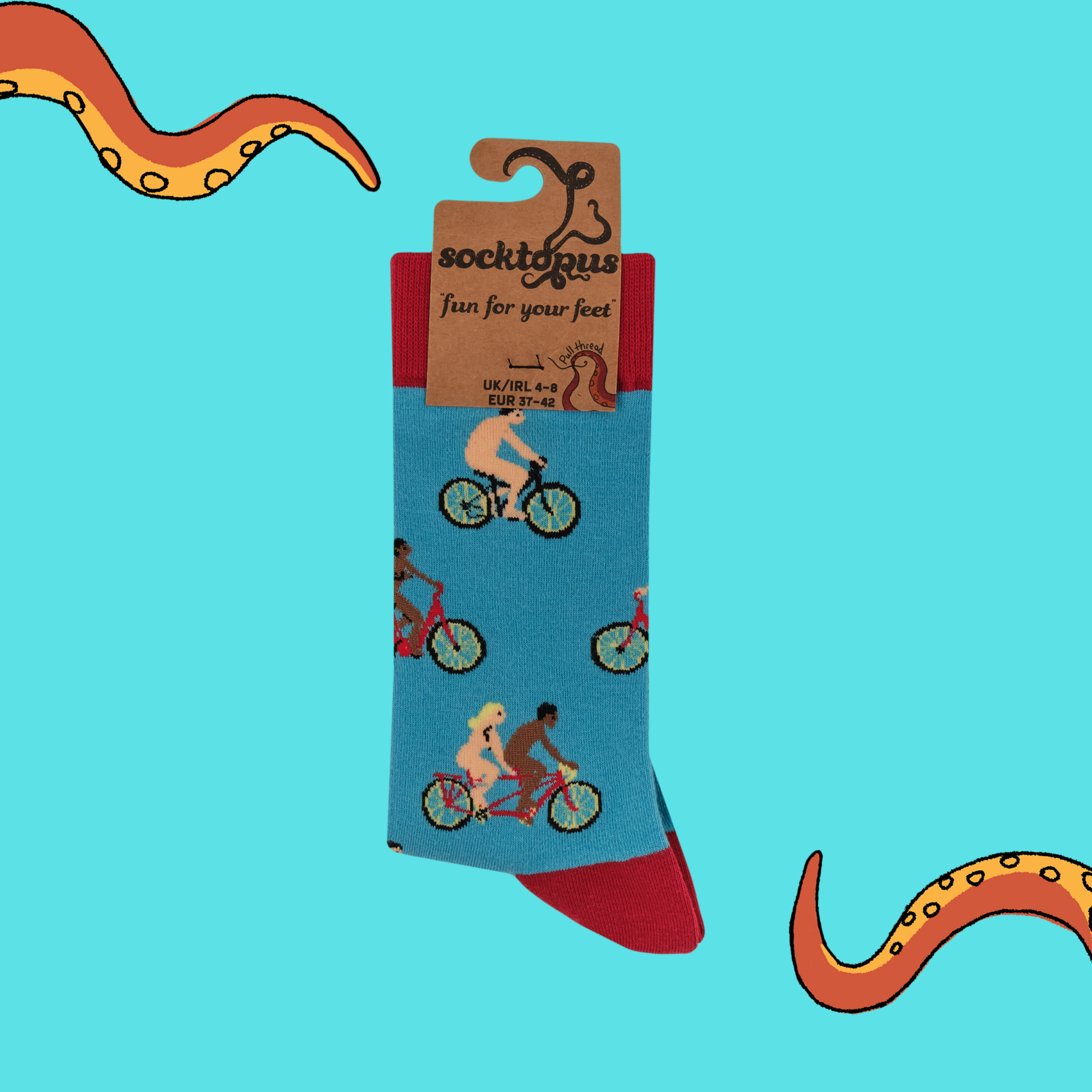 Naked Bike Ride Socks - Saddle Sore