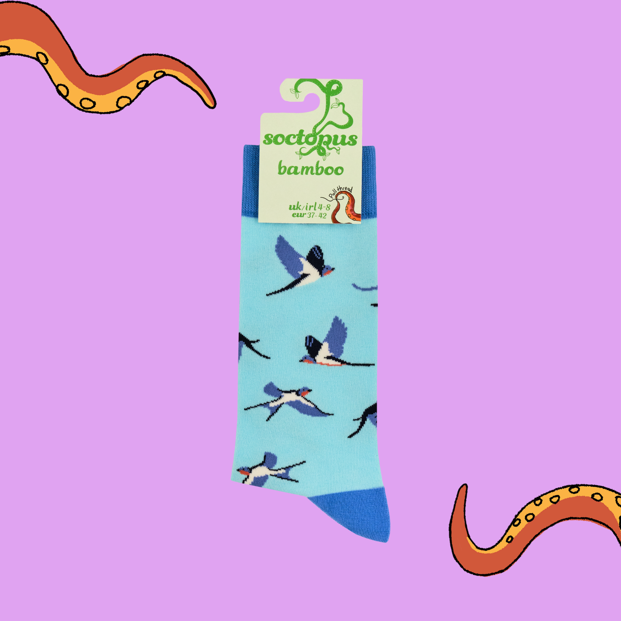 Swallows Bamboo Socks