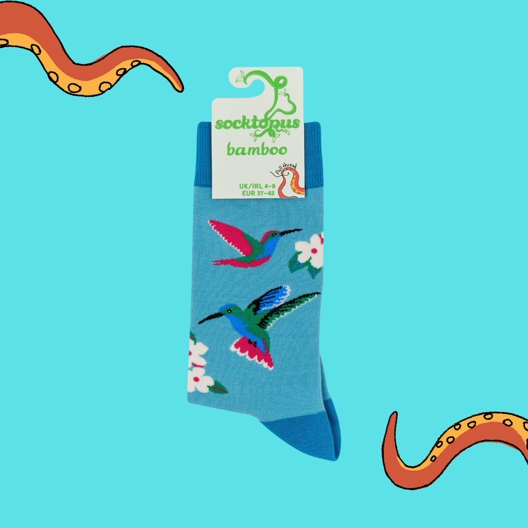 Hummingbird Bamboo Socks - Hummmazing