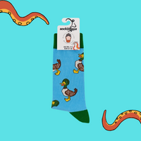 Aye Up Duck Socks - Luke Horton