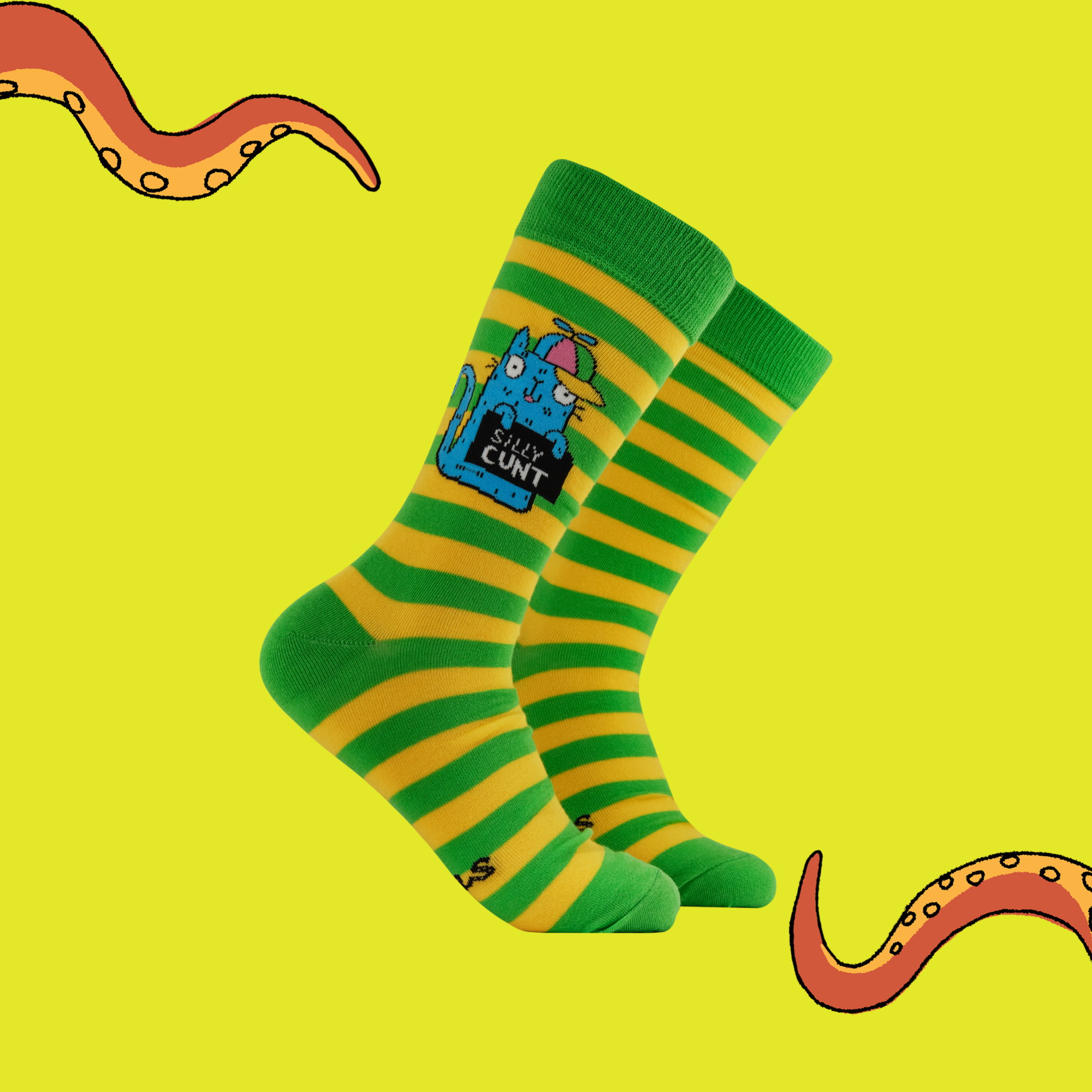 Silly Cunt Socks - Socktopus X Katie Abey