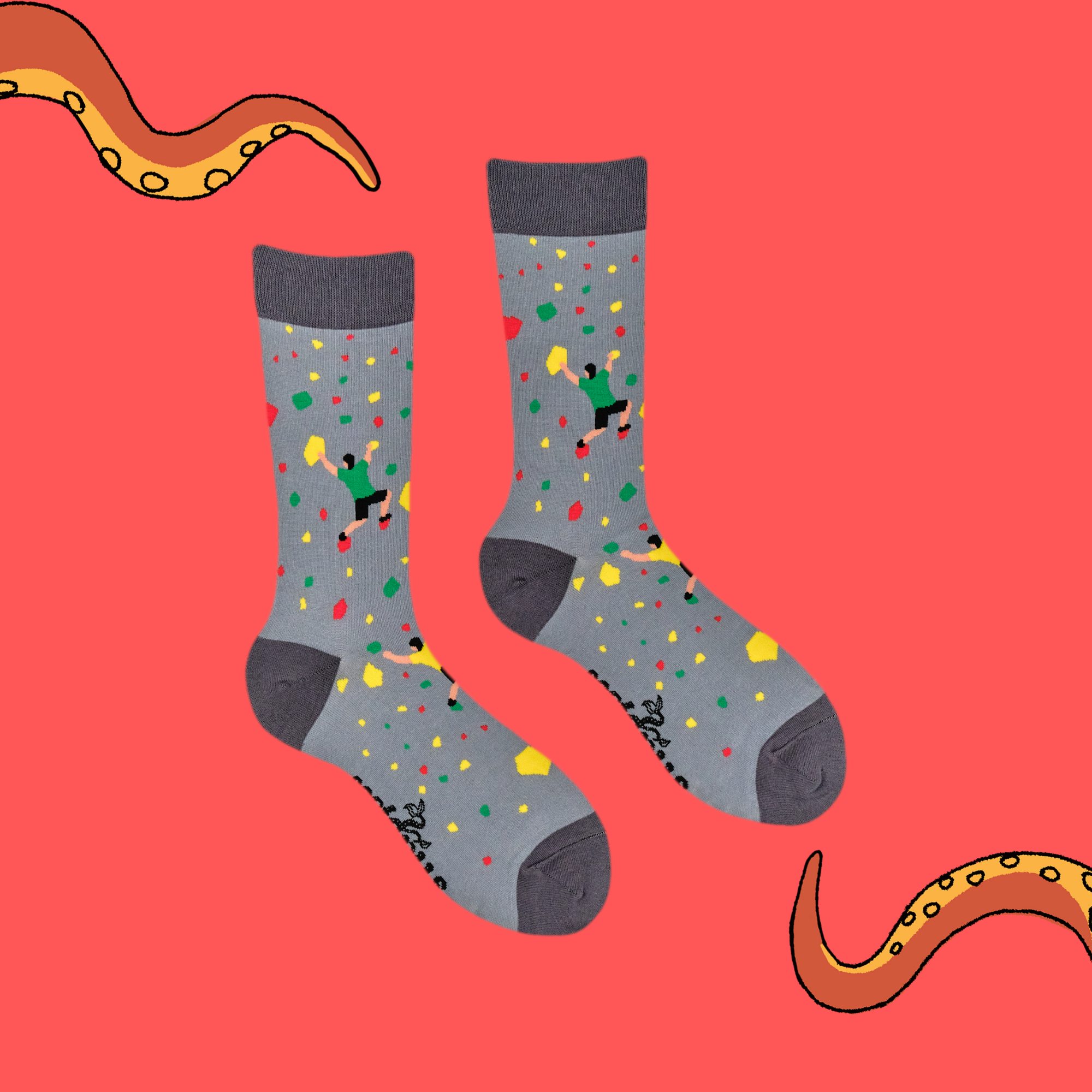 Rock Climbing Bamboo Socks