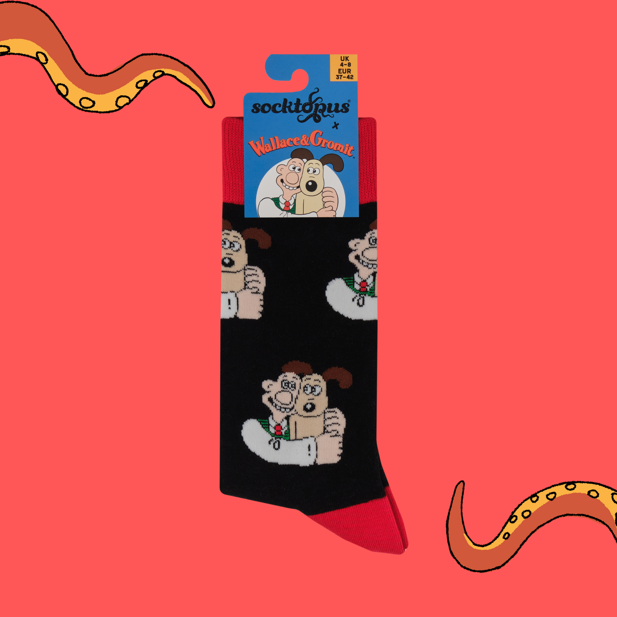 Wallace and Gromit Socks - Wallace and Gromit