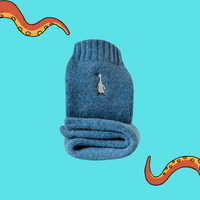 Goose Embroidered Boot Socks