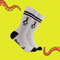 Feathers McGraw Athletic Socks - Wallace and Gromit