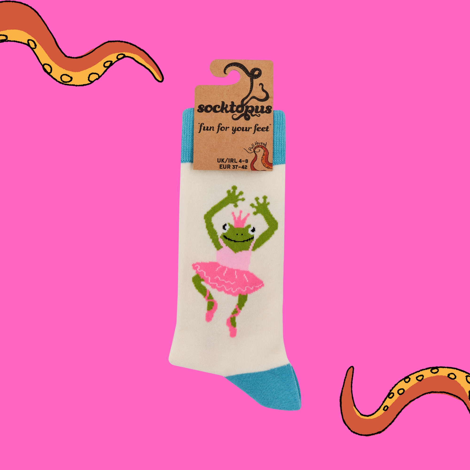 Ballerina Frog Socks - Leapfrog