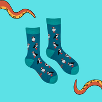 Puffin Bamboo Socks - Huffin' and Puffin'
