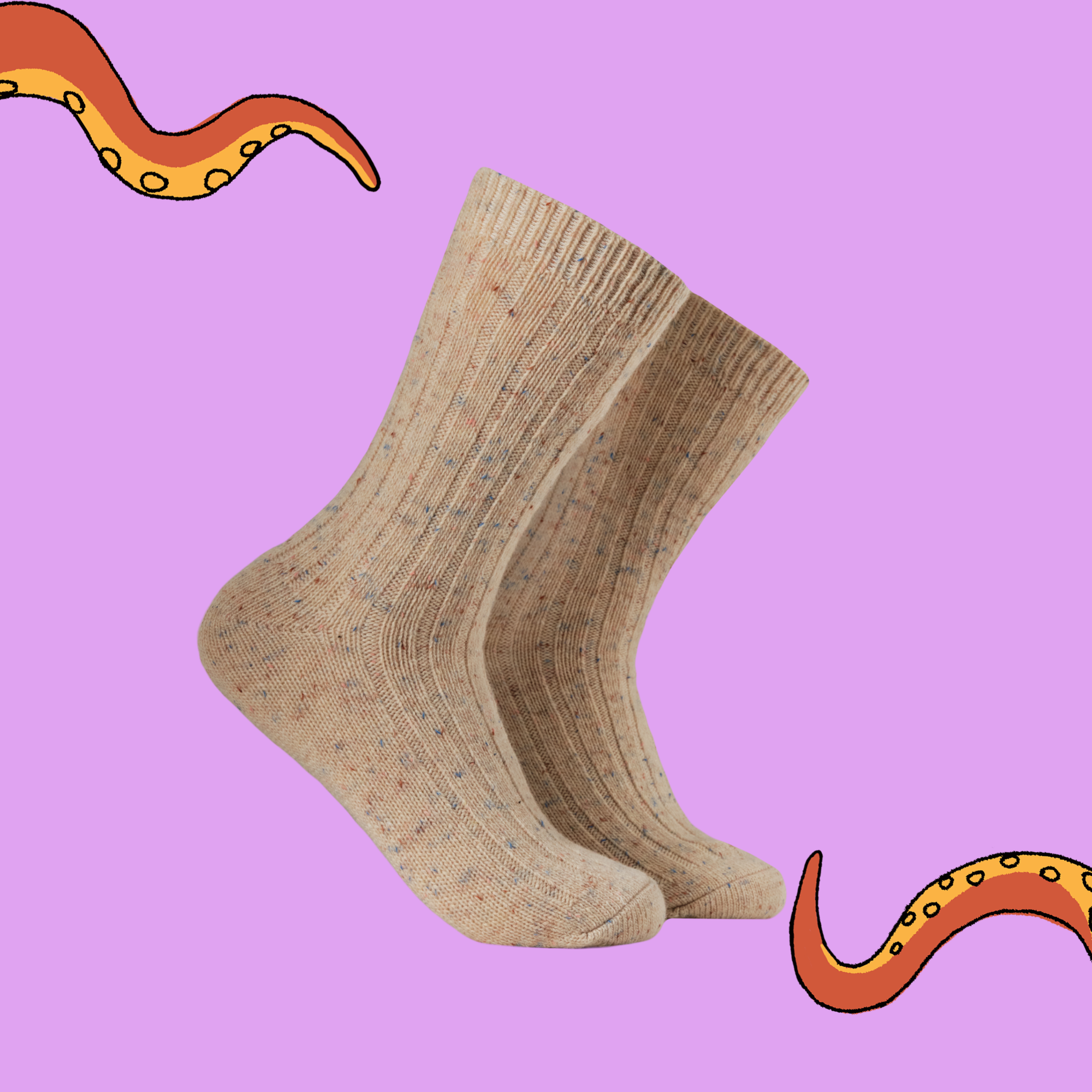 Ribbed Boot Socks