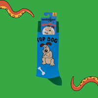 Top Dog Socks - Wallace and Gromit