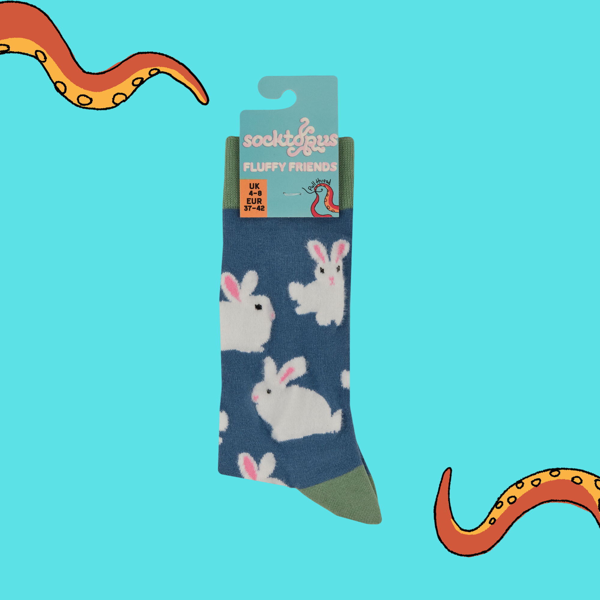 Fluffy Bunnies Socks