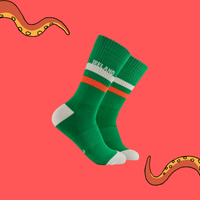 Ireland Retro Sports Athletic Socks