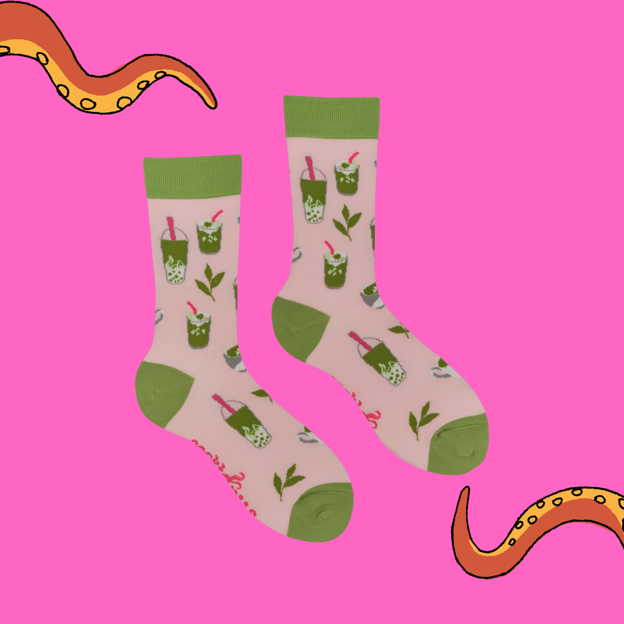 Matcha Socks - Matcha Made in Heaven