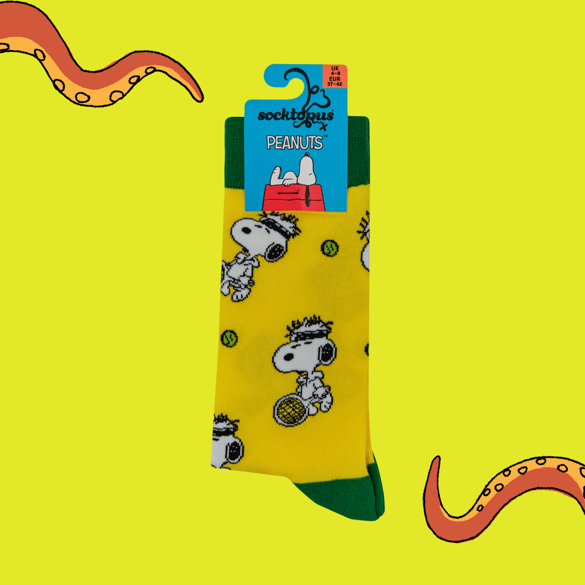 Tennis Snoopy Socks - Peanuts