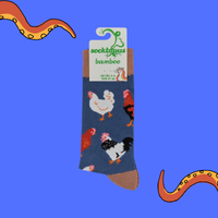 Chicken Bamboo Socks - Chick 'n' Mix