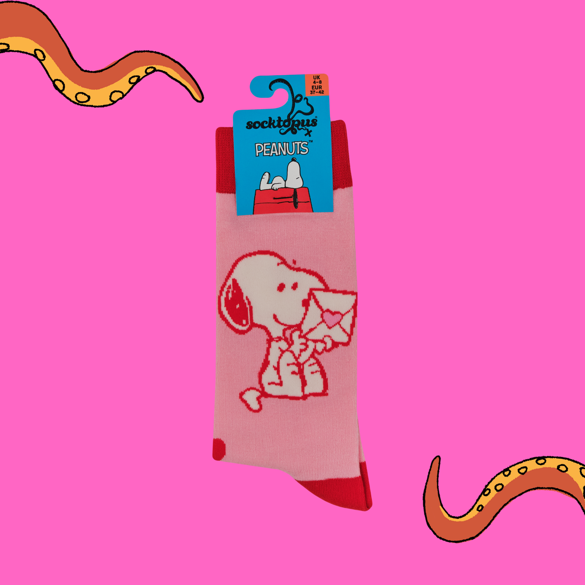 Love Letters Socks - Peanuts