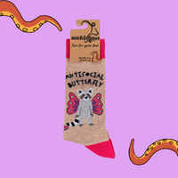 Antisocial Butterfly Socks