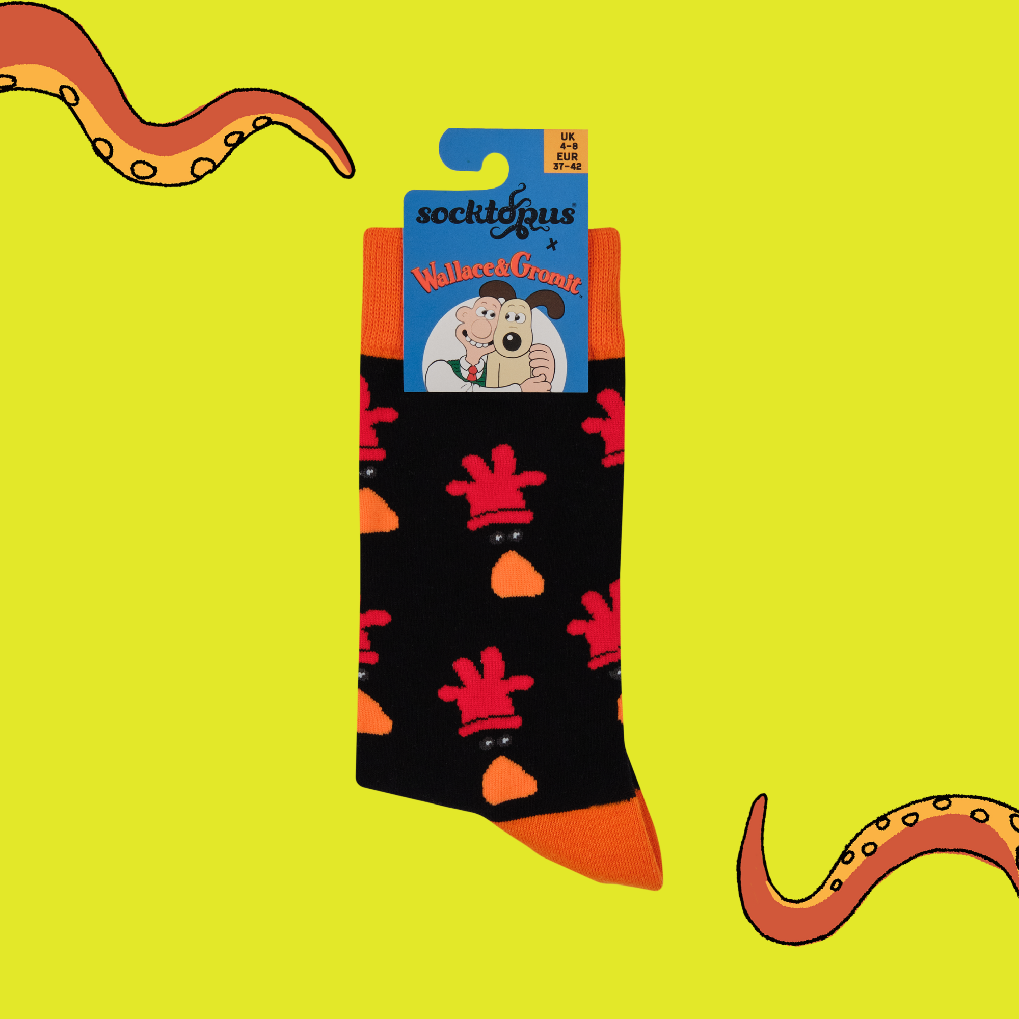 Feathers McGraw Socks - Wallace and Gromit