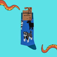Schnauzer Socks - Schnauz-About That
