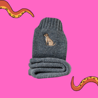 Labrador Embroidered Boot Socks