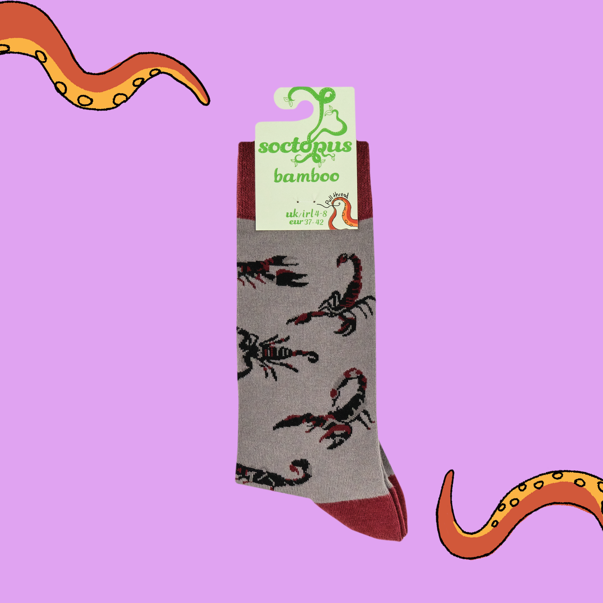 Scorpions Bamboo Socks