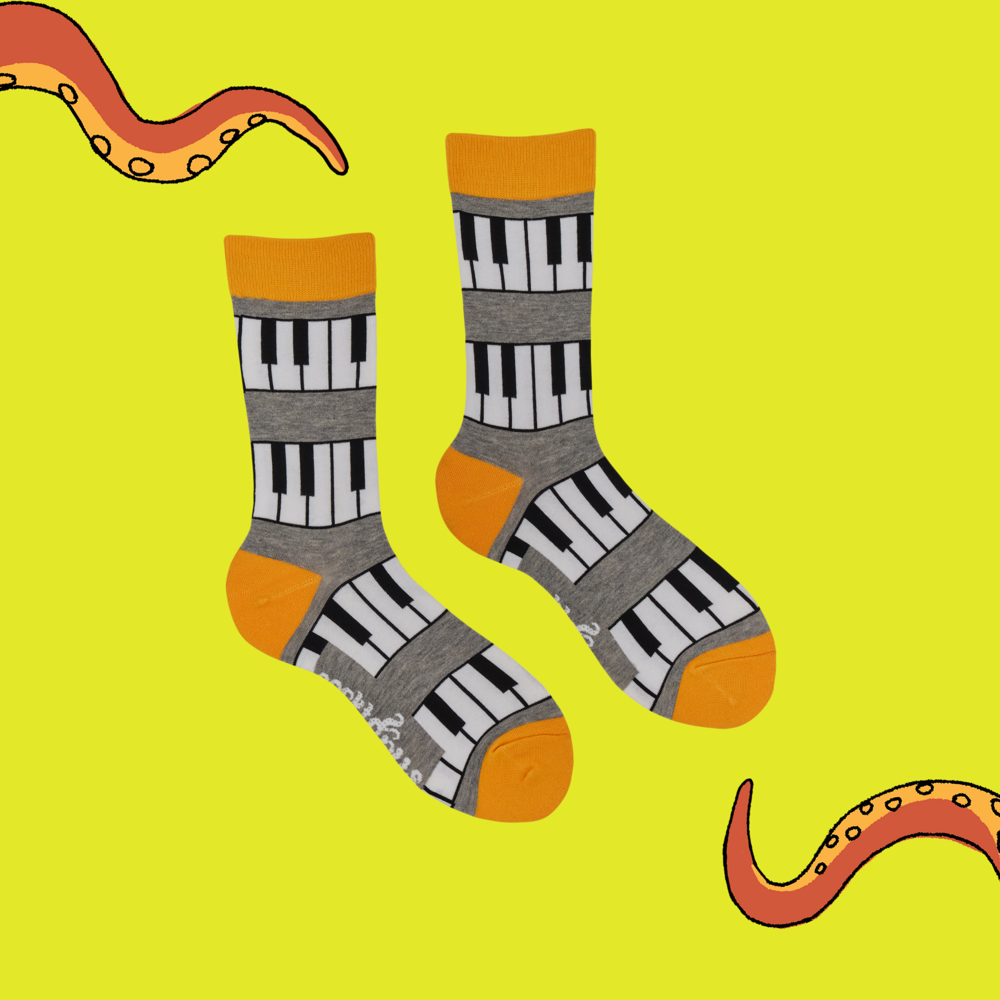 Piano Socks - Head, Shoulders, Keys & Toes