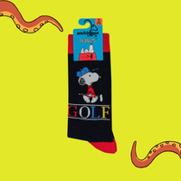 Golf Snoopy Socks - Peanuts