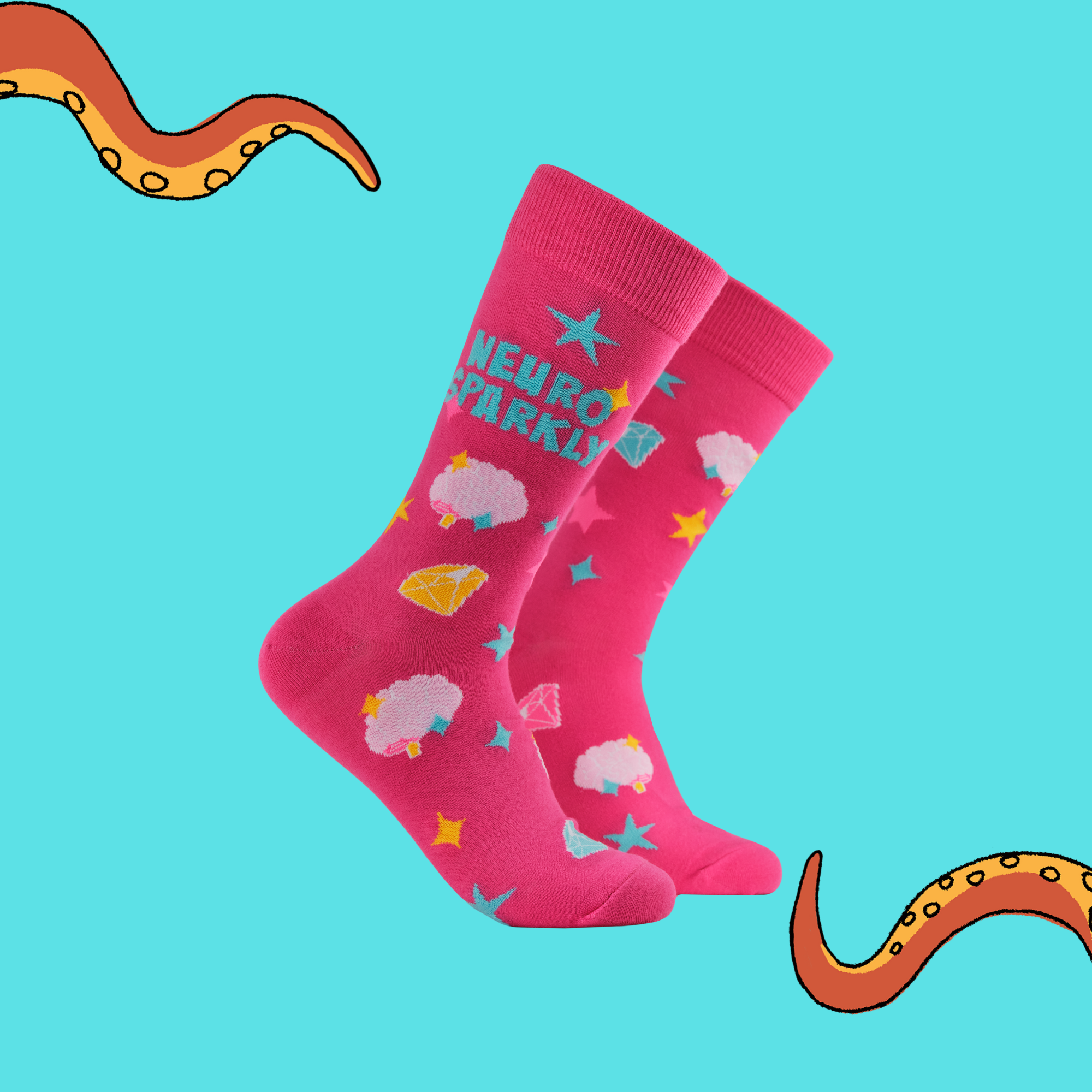 Neuro Sparkly Socks