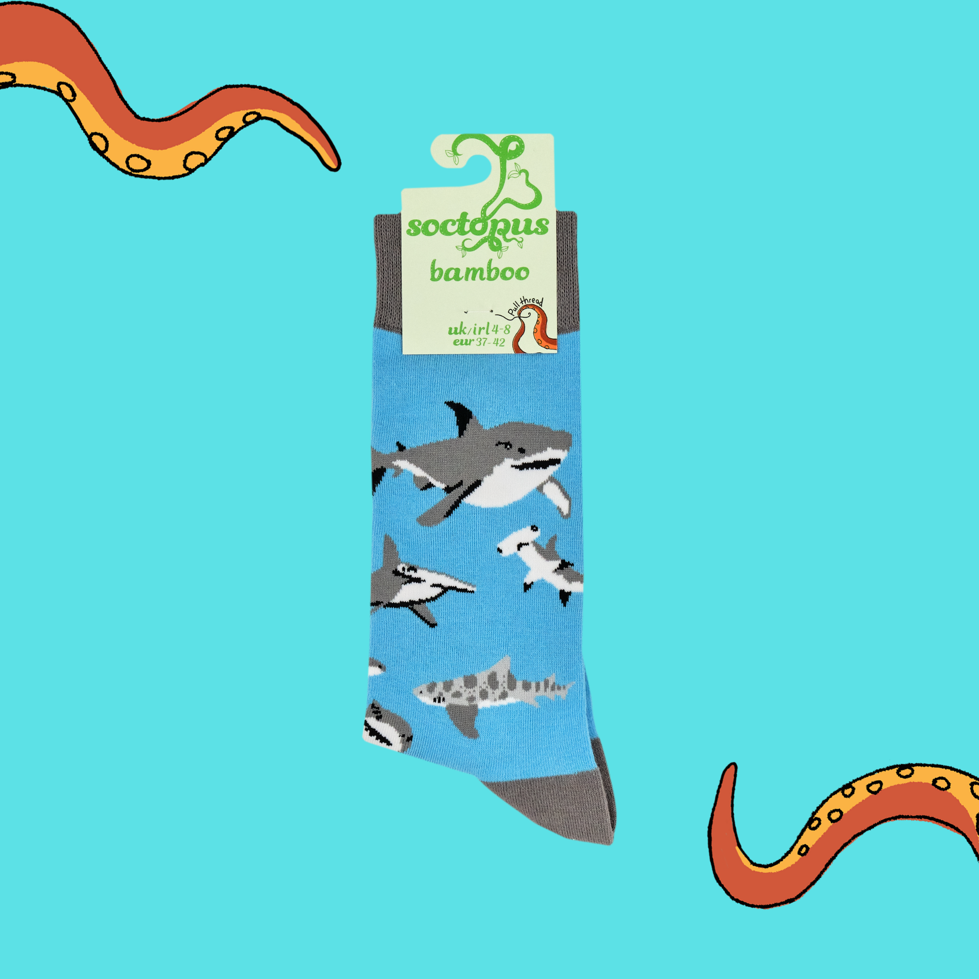 Shark Lover Bamboo Socks