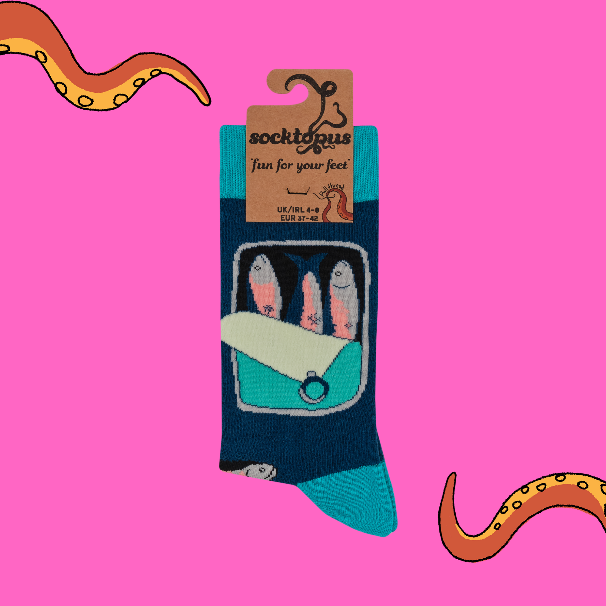 Sardine Socks - Partners in Brine