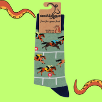 Horse Racing Socks - 1st Past the Post 2