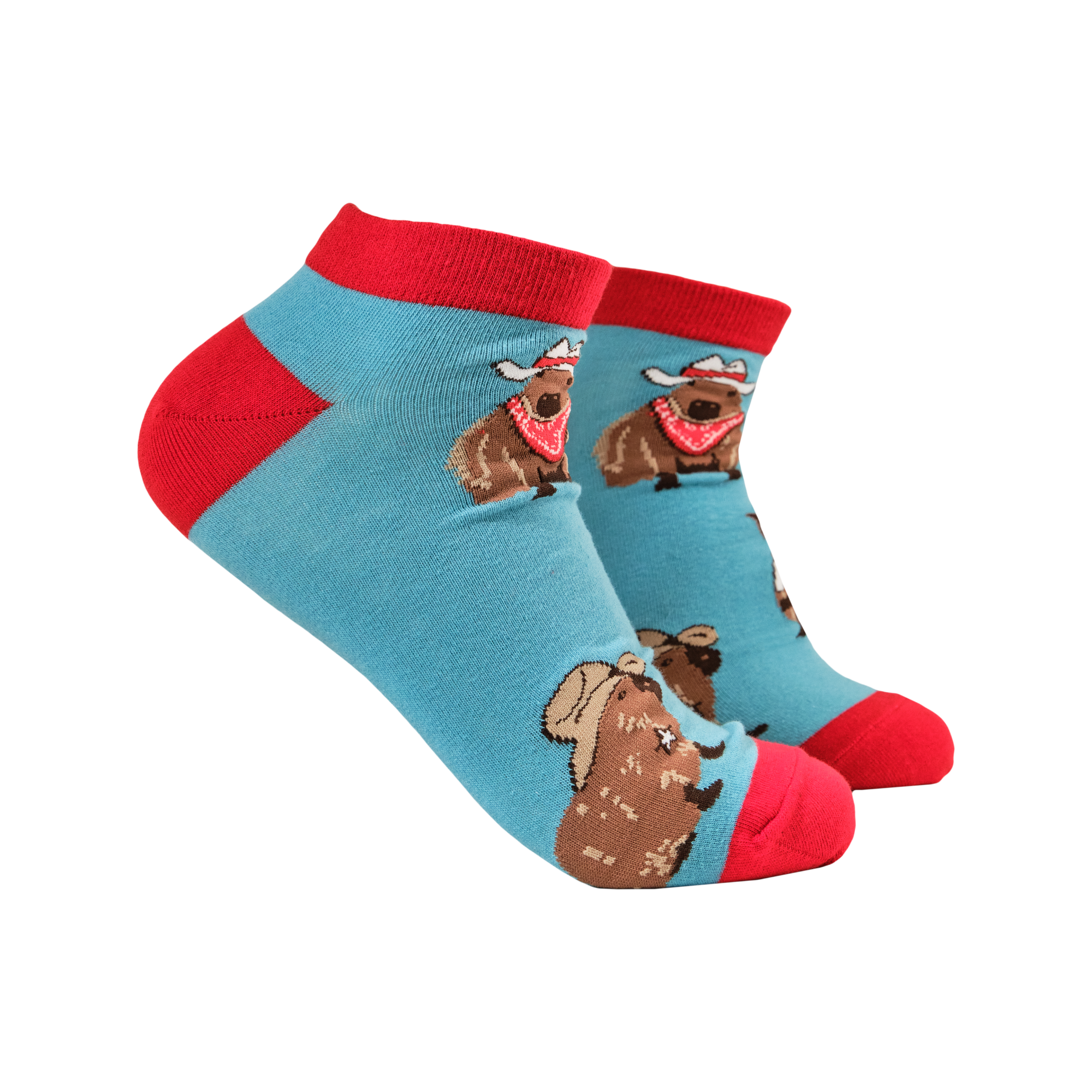 Cowboy Capybara Trainer Socks