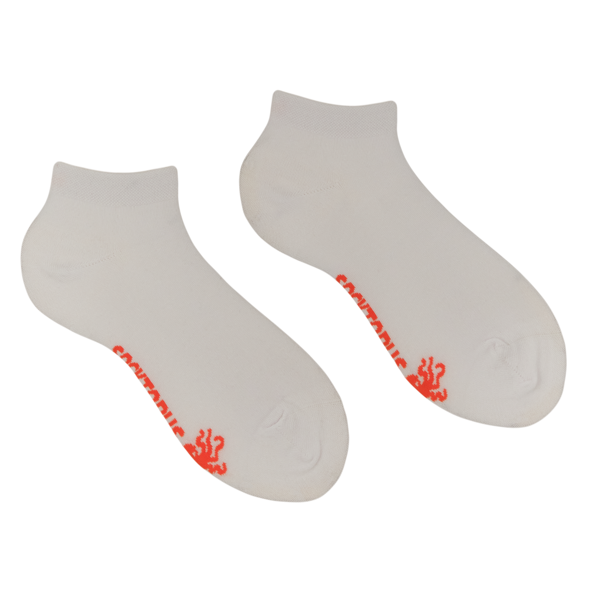 Cream Soda - Bamboo Colours Trainer Socks
