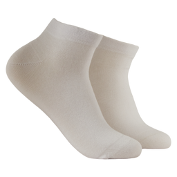 Cream Soda - Bamboo Colours Trainer Socks