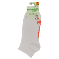 Cream Soda - Bamboo Colours Trainer Socks