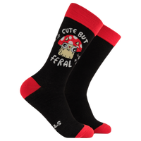 Cute But Feral Socks - Socktopus X Katie Abey