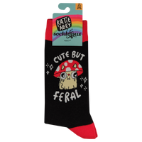 Cute But Feral Socks - Socktopus X Katie Abey