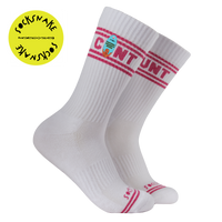 Sweary Sport Socks - Cunt