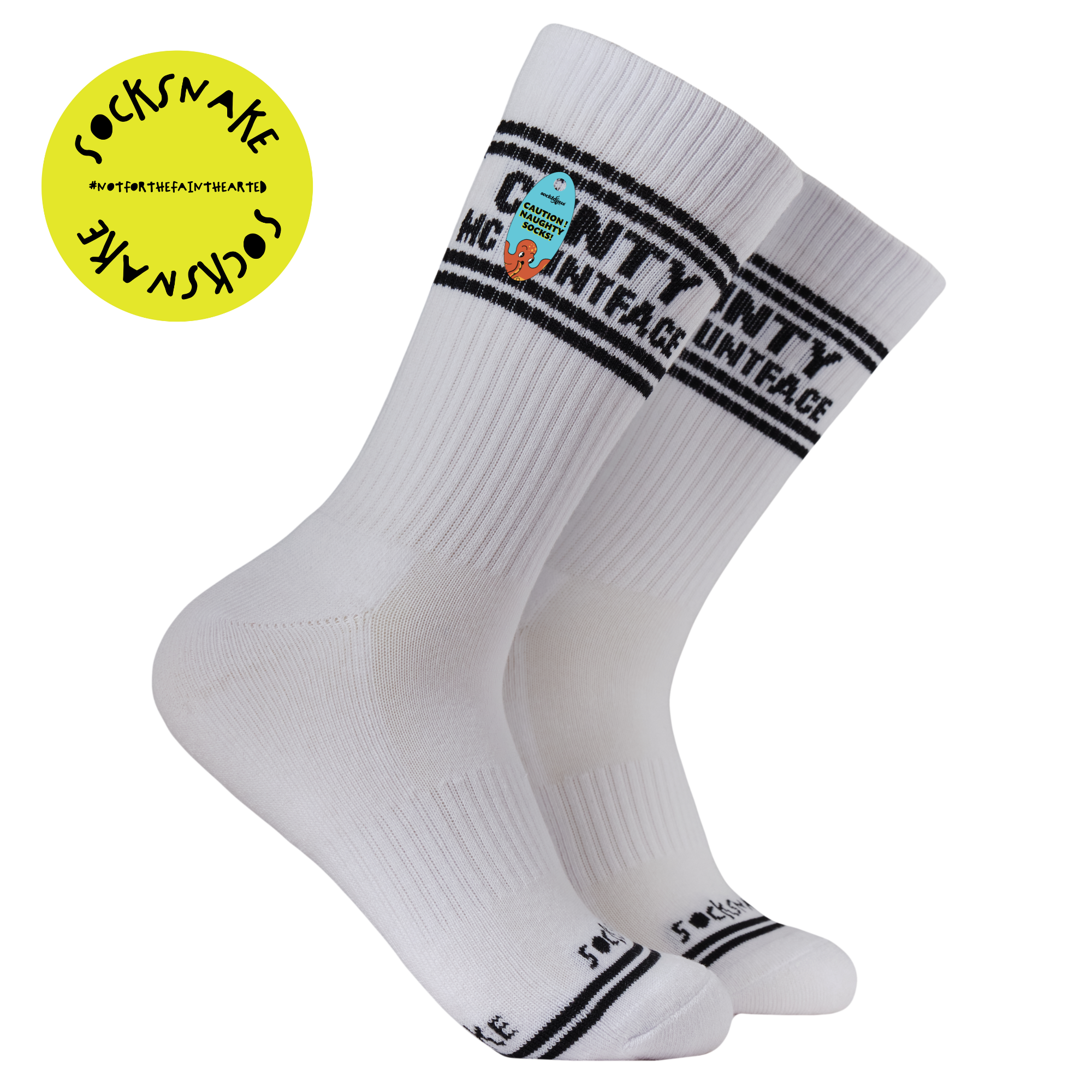 Sweary Sport Socks - Cunty Mc Cuntface