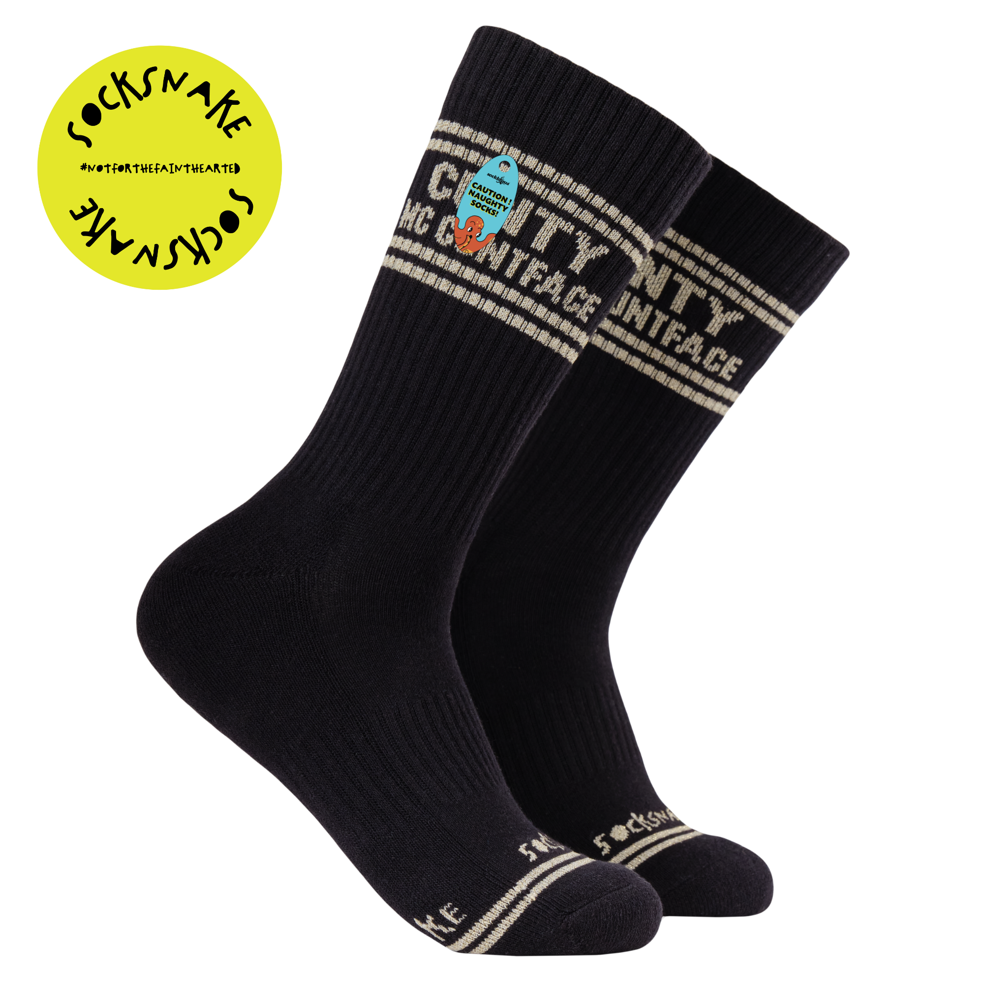 Sweary Sport Socks - Cunty Mc Cuntface