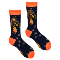 Bear Socks - Camp Out
