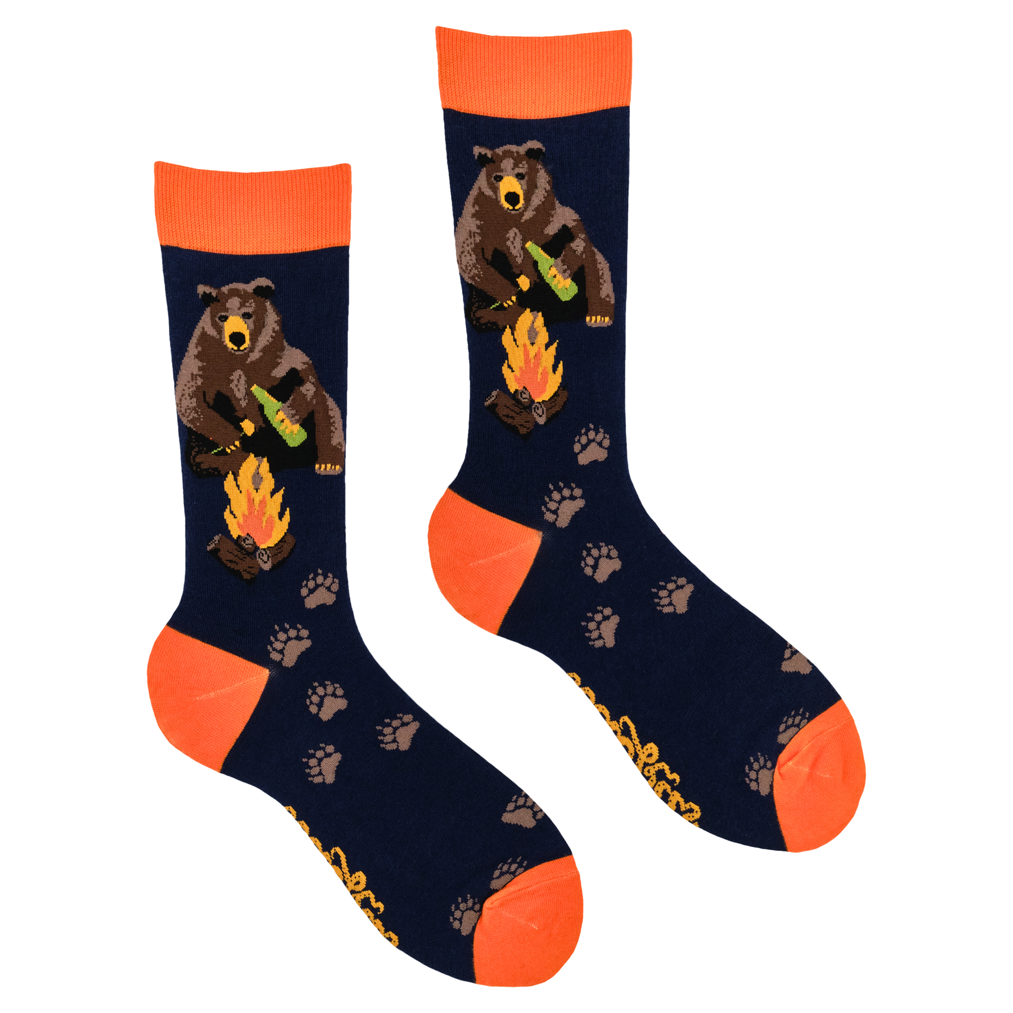 Bear Socks - Camp Out