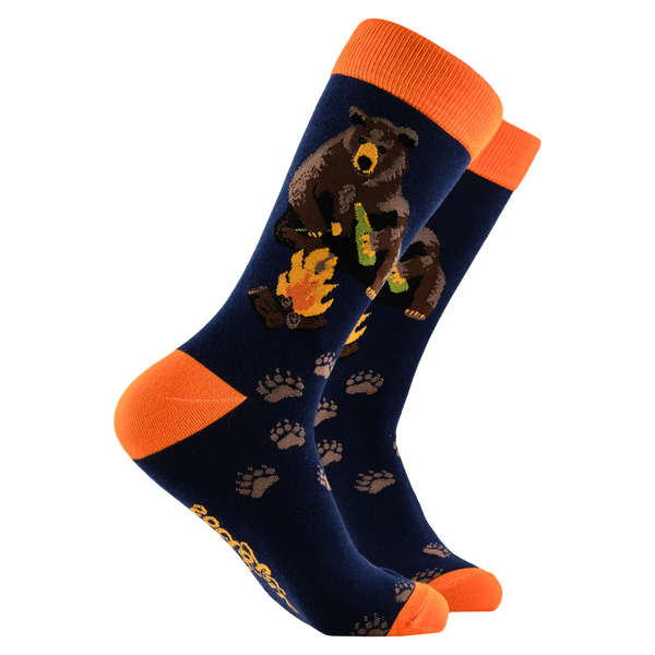 Bear Socks - Camp Out